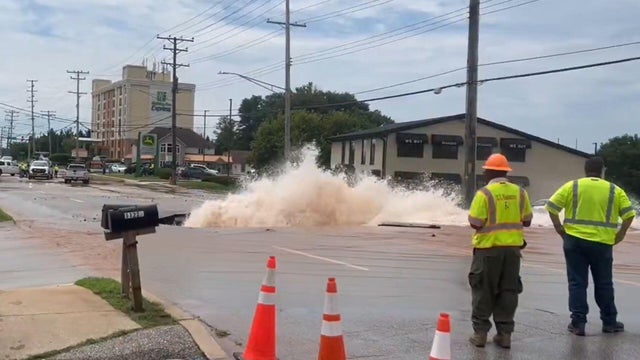 York Road Water Main Break